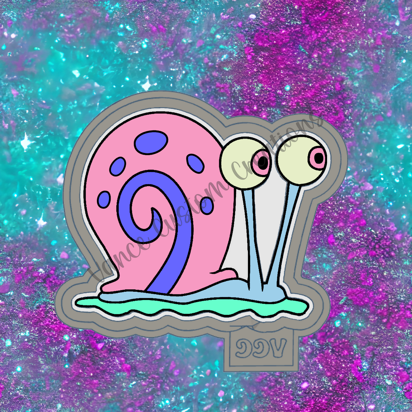 Gary the Snail Freshie Mold