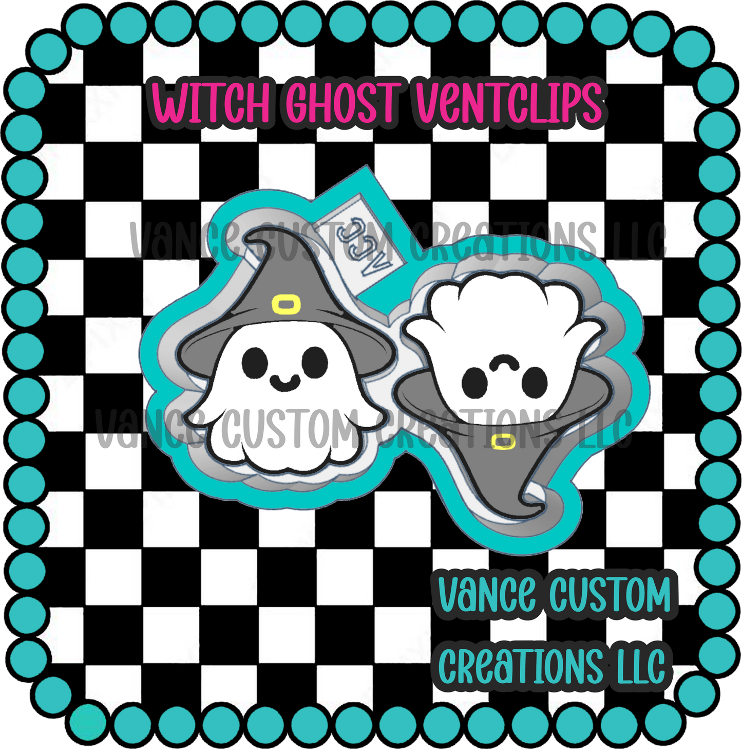 Ghost Witch Ventclips