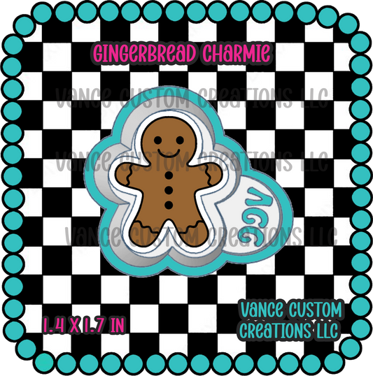 Gingerbread Man Charmie Mold