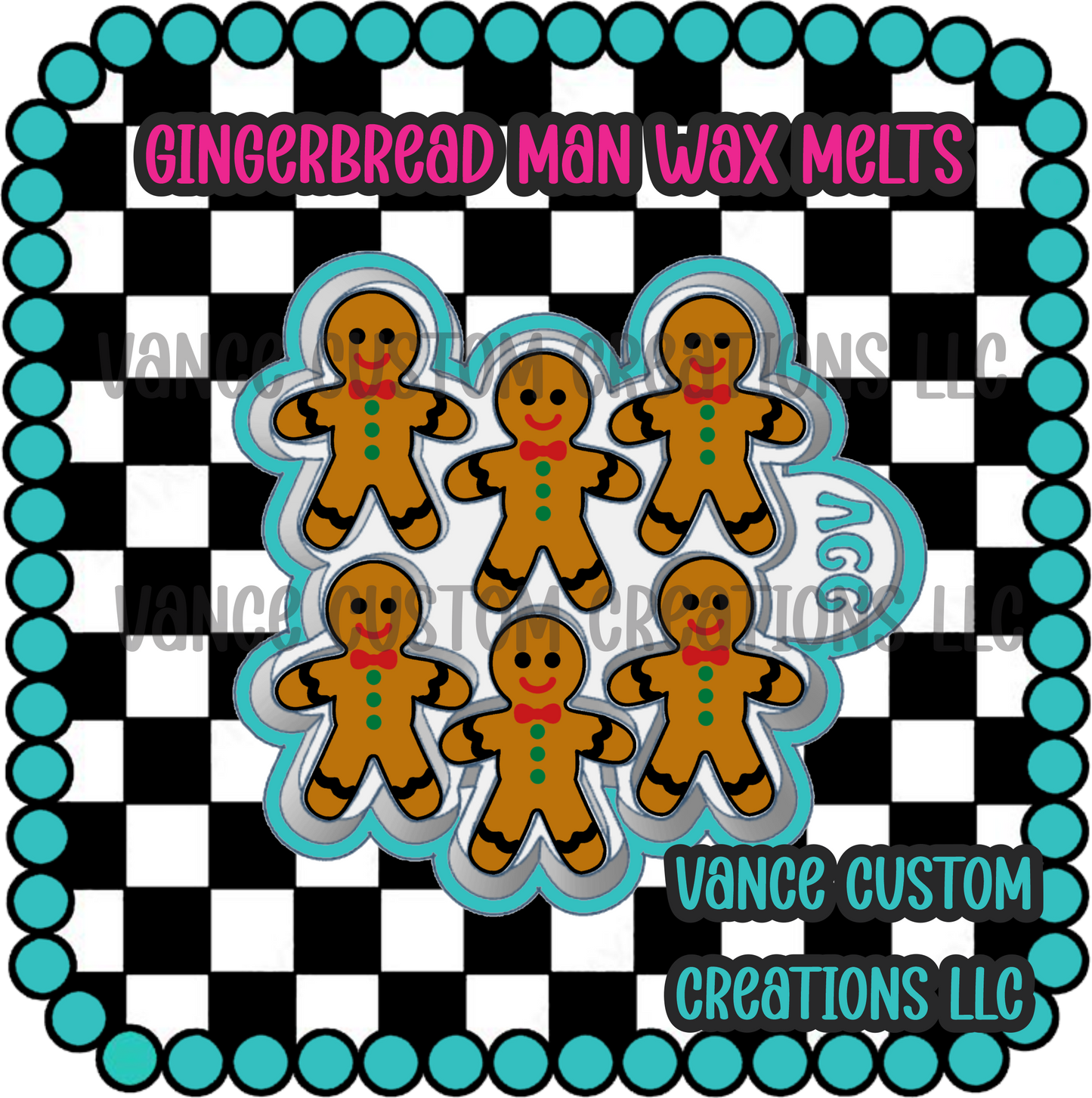 Gingerbread Man Wax Melts