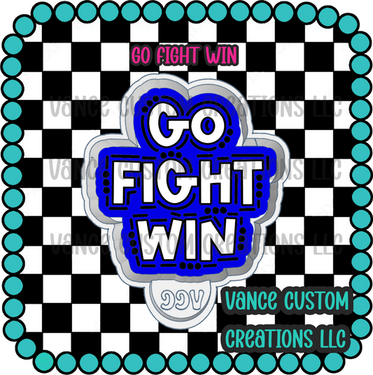 Go Fight Win Freshie Mold