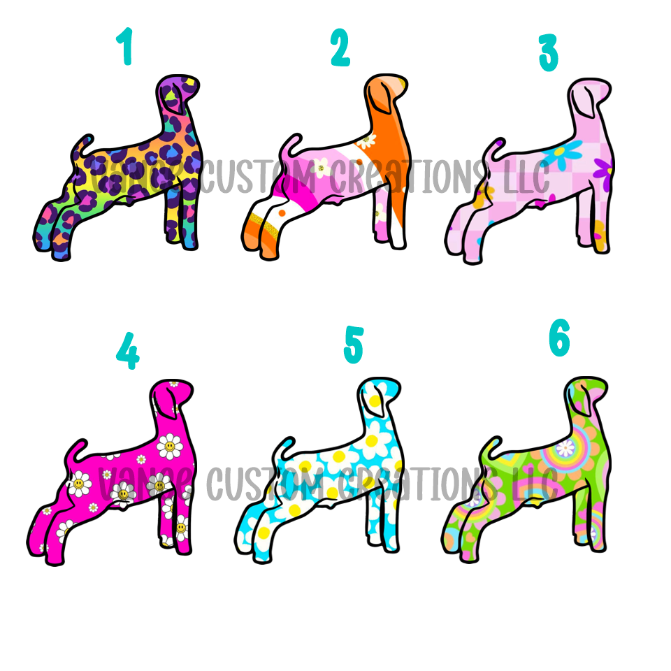 Show Goat Cardstock