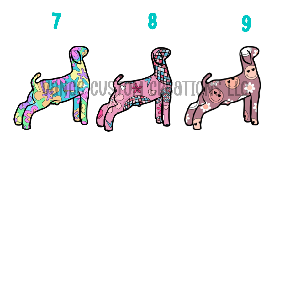 Show Goat Cardstock