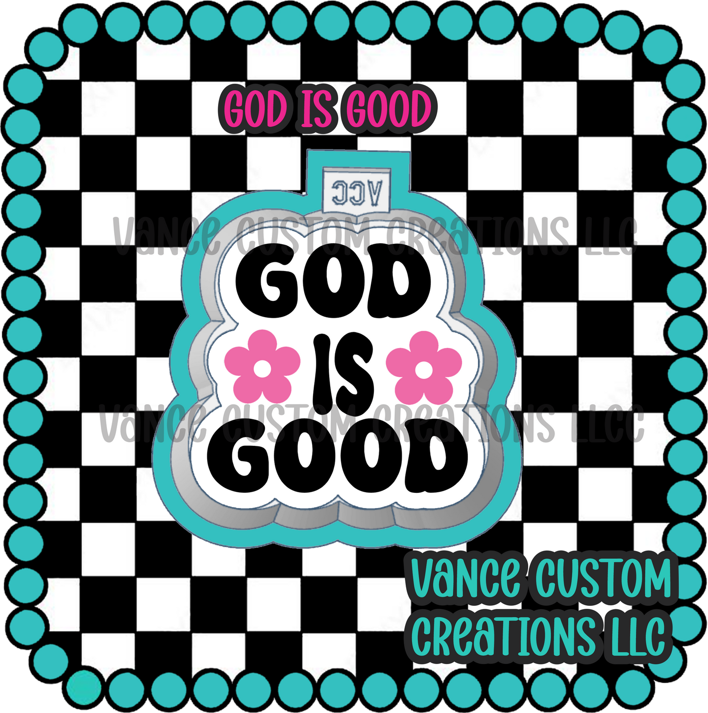 God Is Good Freshie Mold