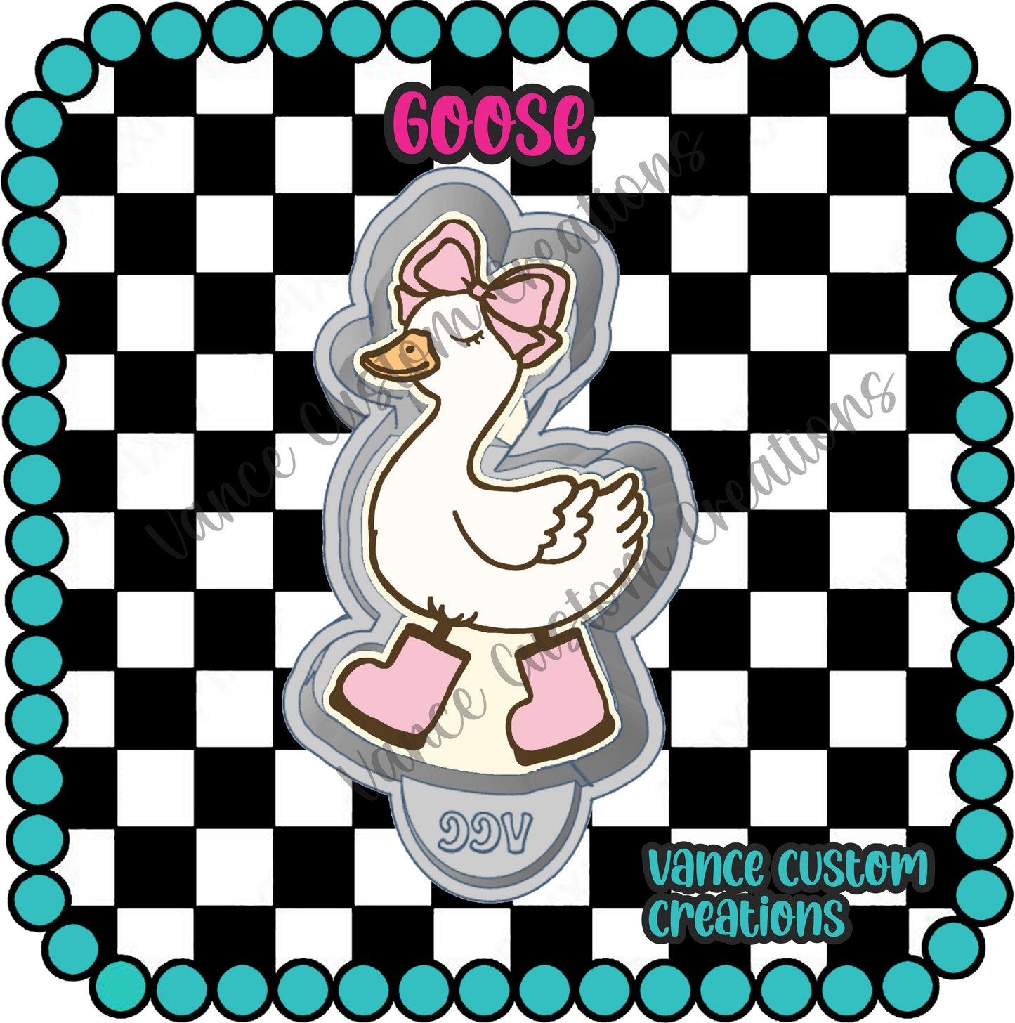 Goose Freshie Mold