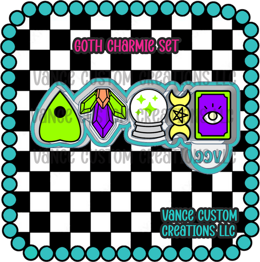 Goth Charmie Mold Set