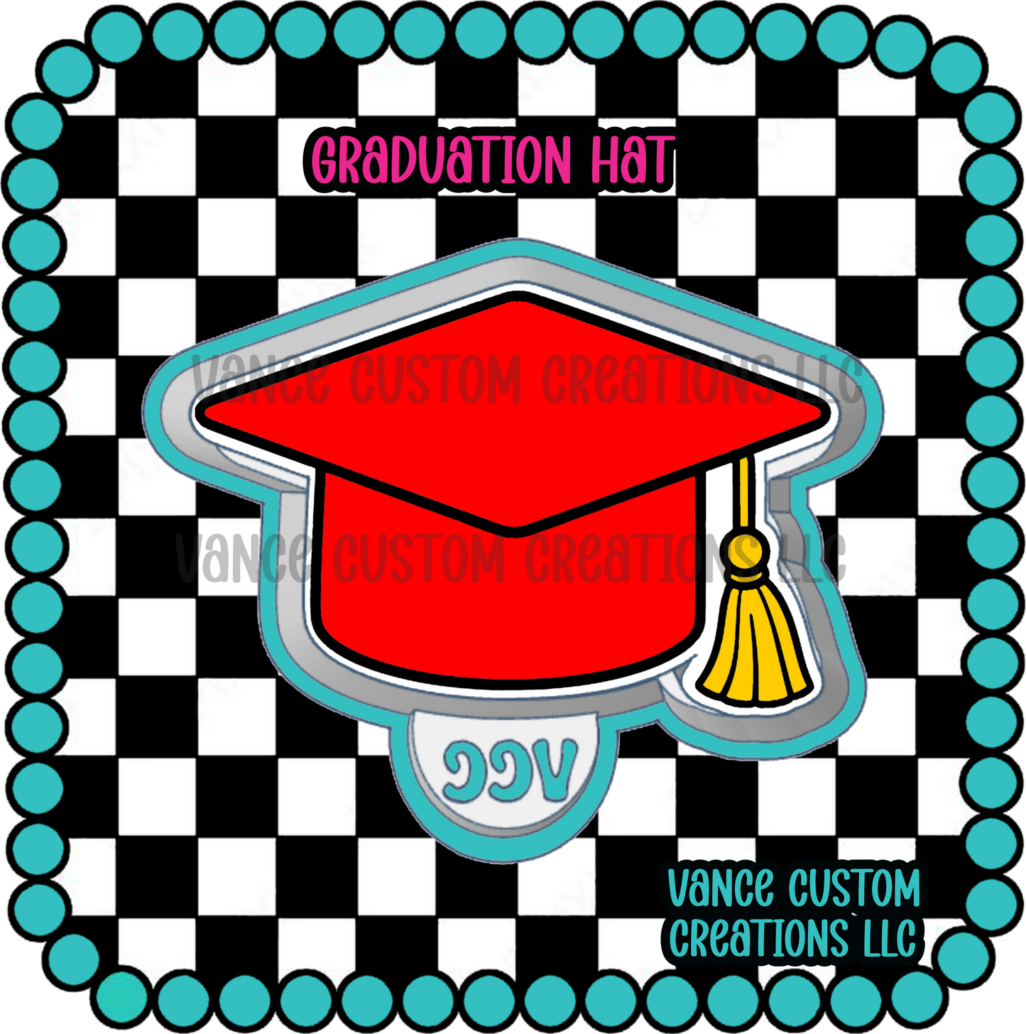 Graduation Hat Freshie Mold