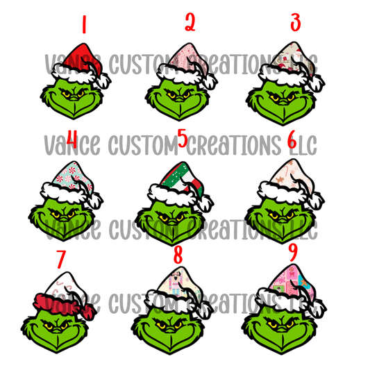 Grinch Cardstock
