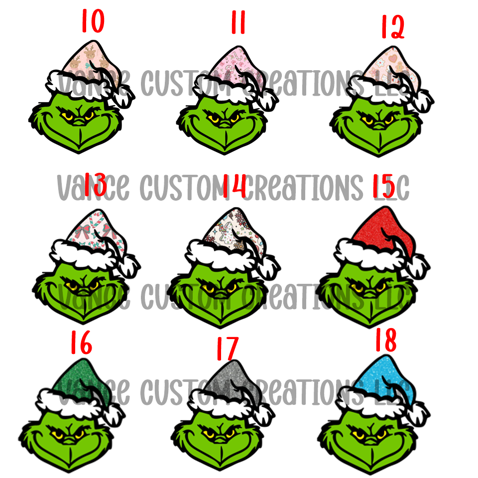 Grinch Cardstock