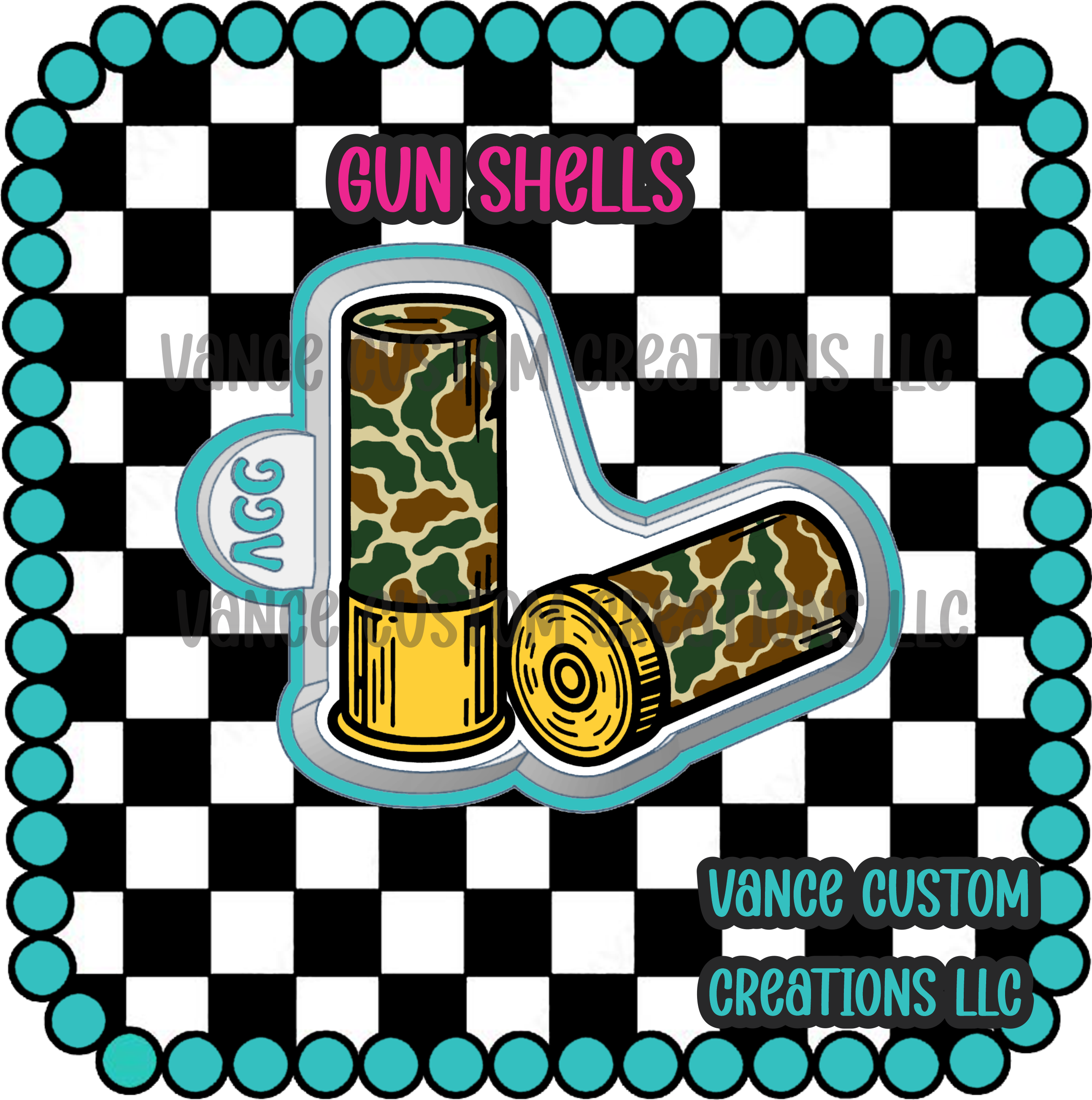 Gun Shells Freshie Mold – Vance Custom Creations