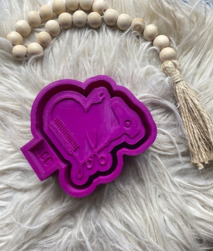 Hair Dresser Freshie Mold