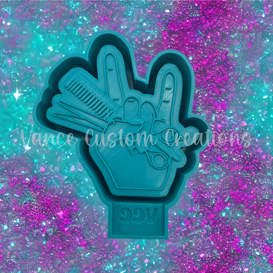 Hair Stylist Freshie Mold