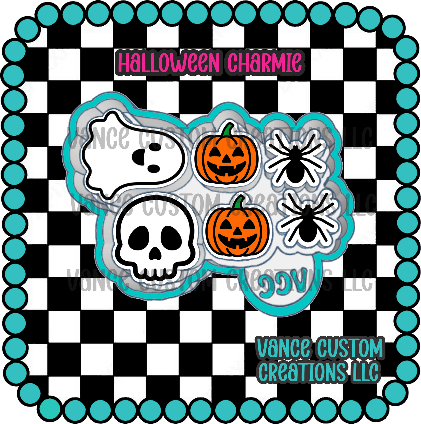 Halloween Charmie Mold Set
