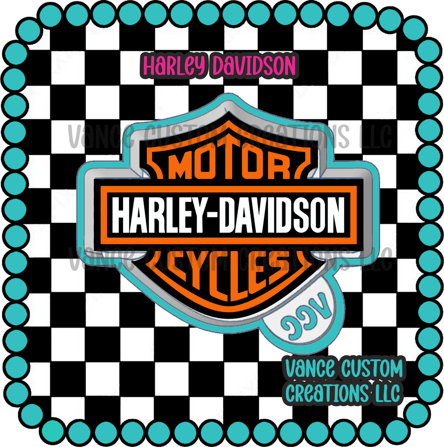 Harley Davidson Freshie Mold
