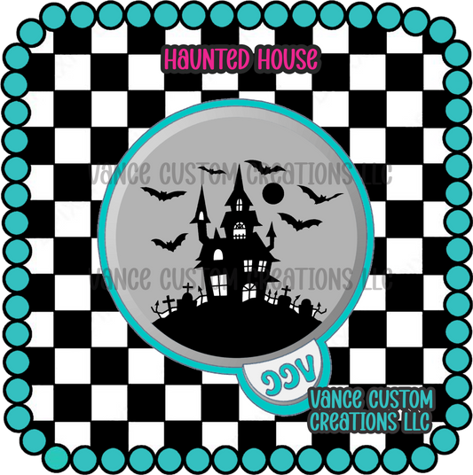 Haunted House Freshie Mold