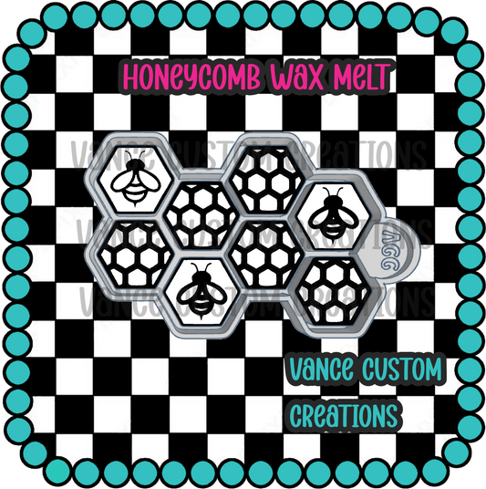 Honeycomb Wax Melt Mold