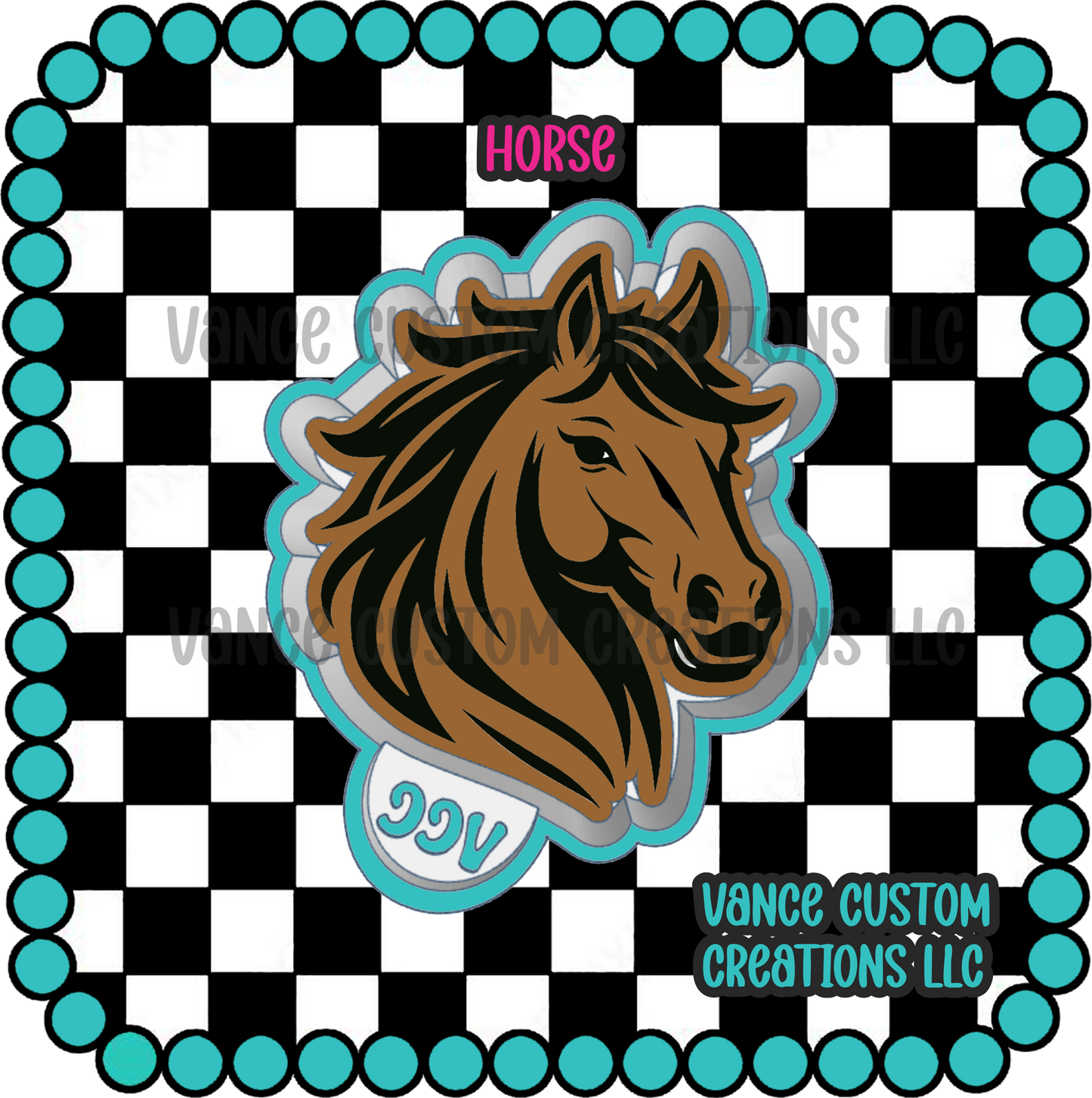 Horse Freshie Mold