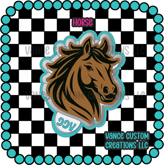 Horse Freshie Mold