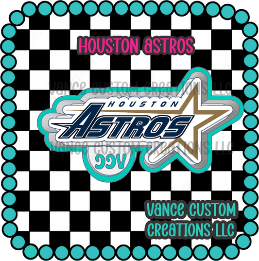 Houston Astros Freshie Mold