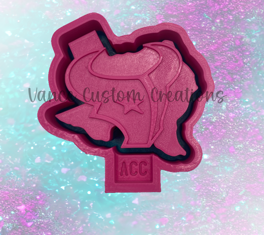 Houston Texans 2 Freshie Mold