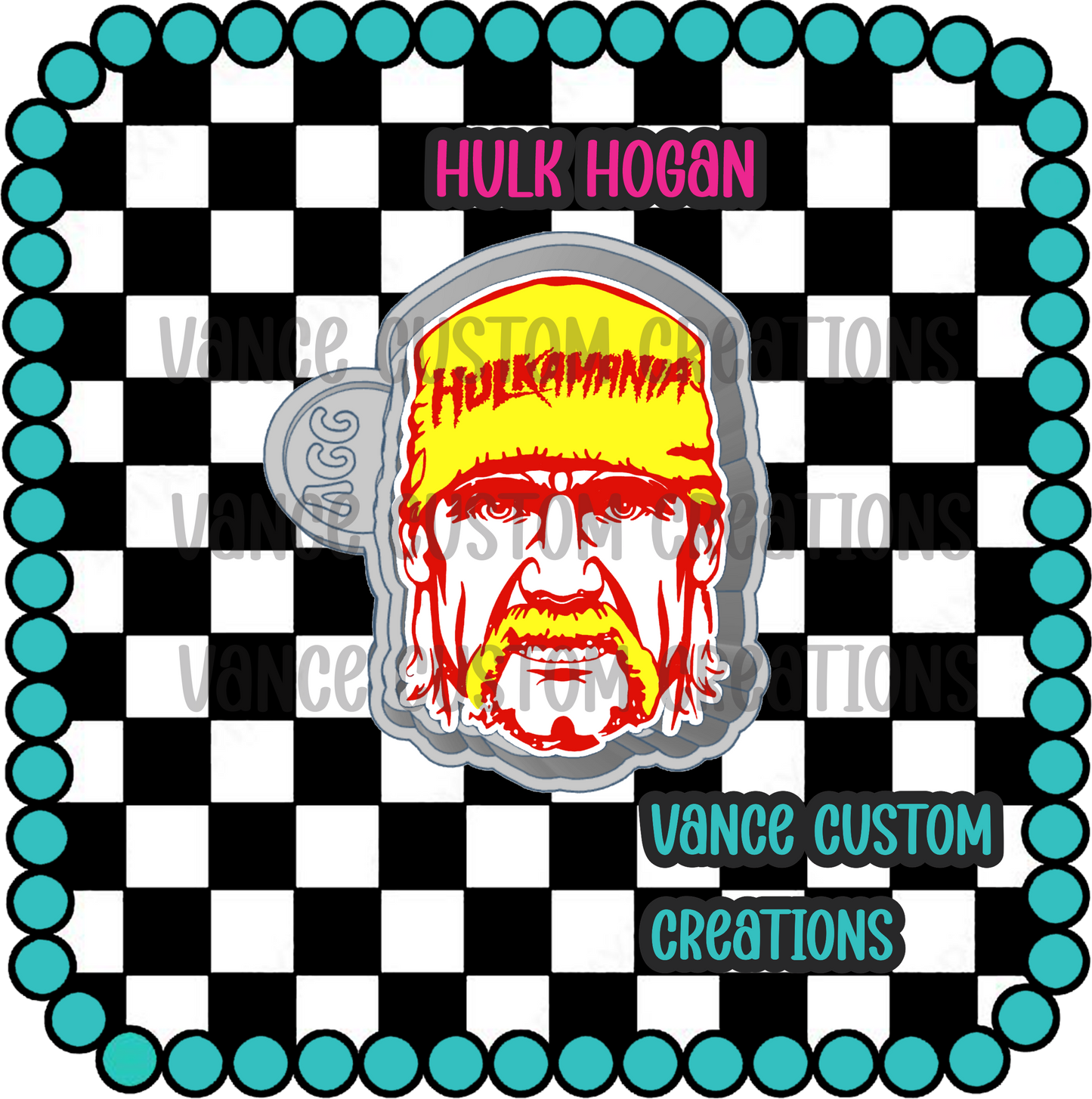 Hulk Hogan Freshie Mold