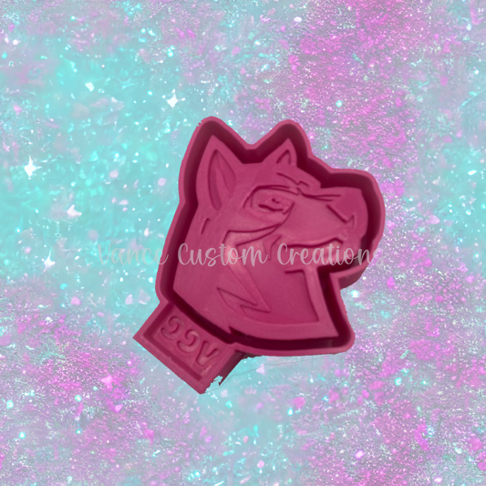 Husky Mascot Freshie Mold