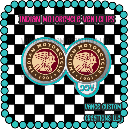 Indian Motorcycle Ventclips Freshie Mold