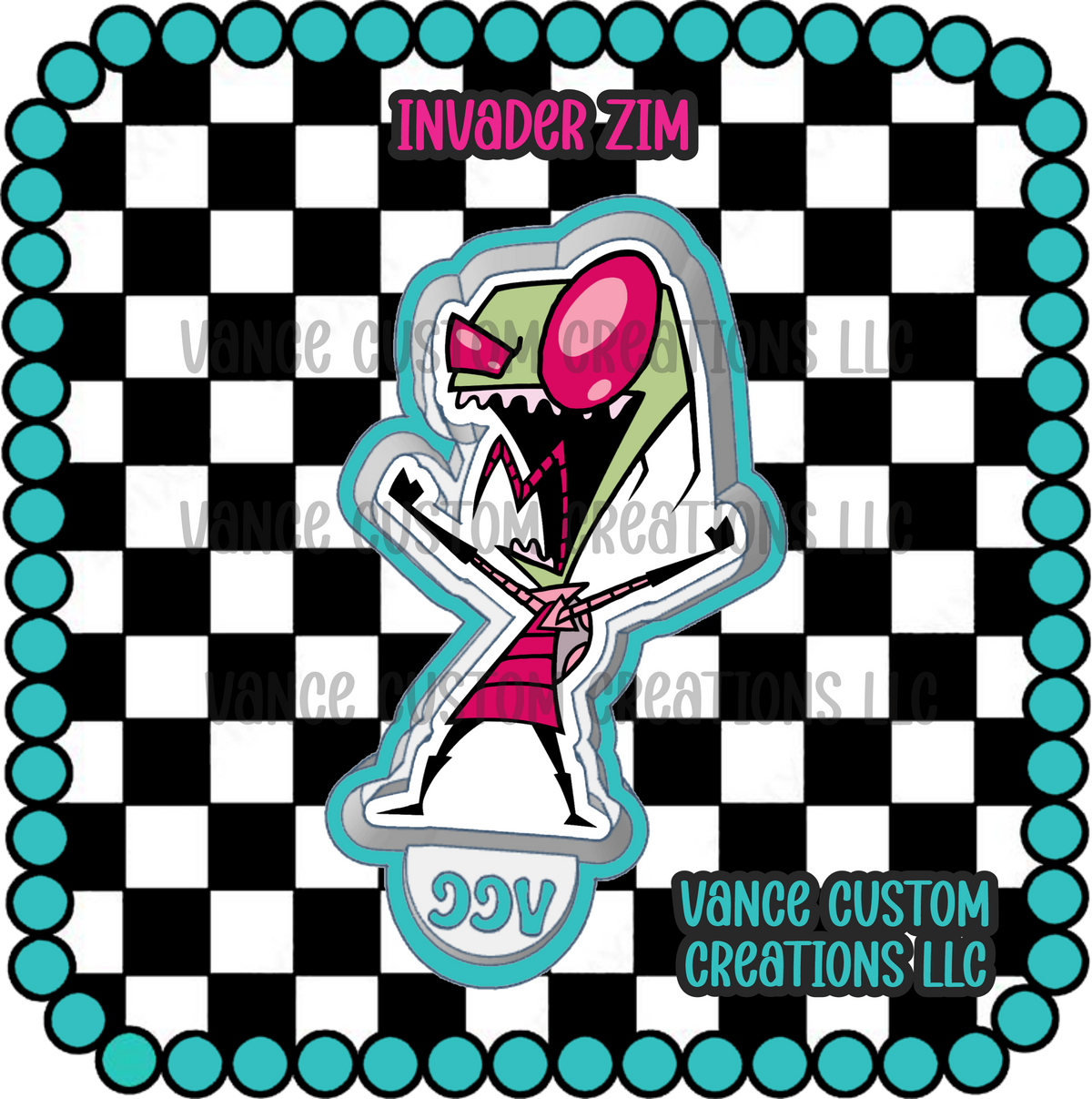 Invader Zim Freshie Mold