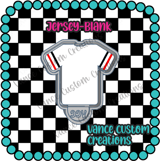 Jersey Blank Freshie Mold