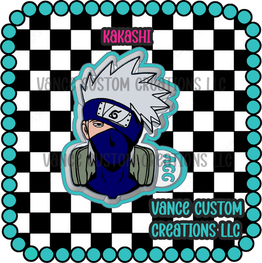 Kakashi Freshie Mold