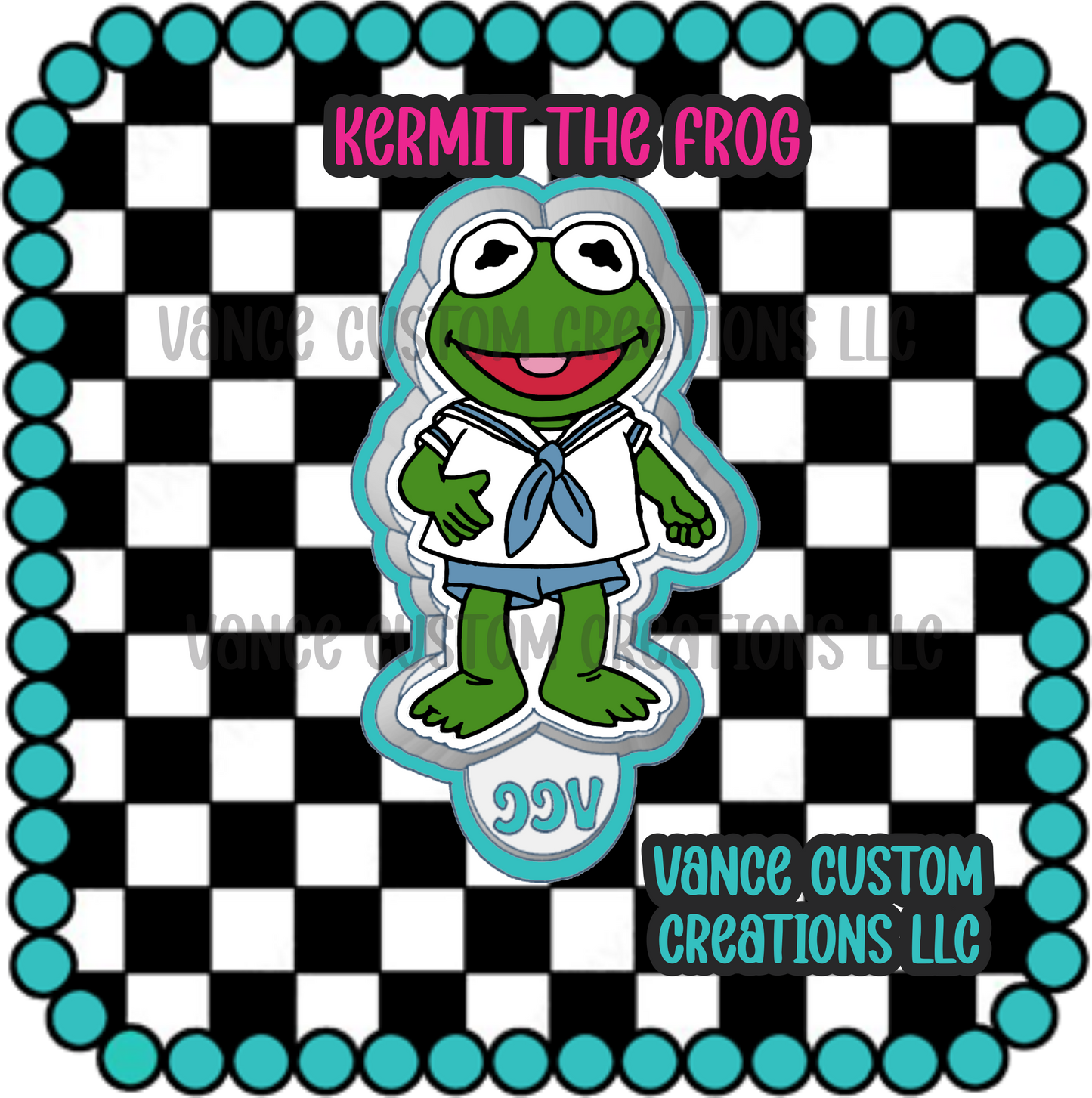 Kermit the Frog Freshie Mold