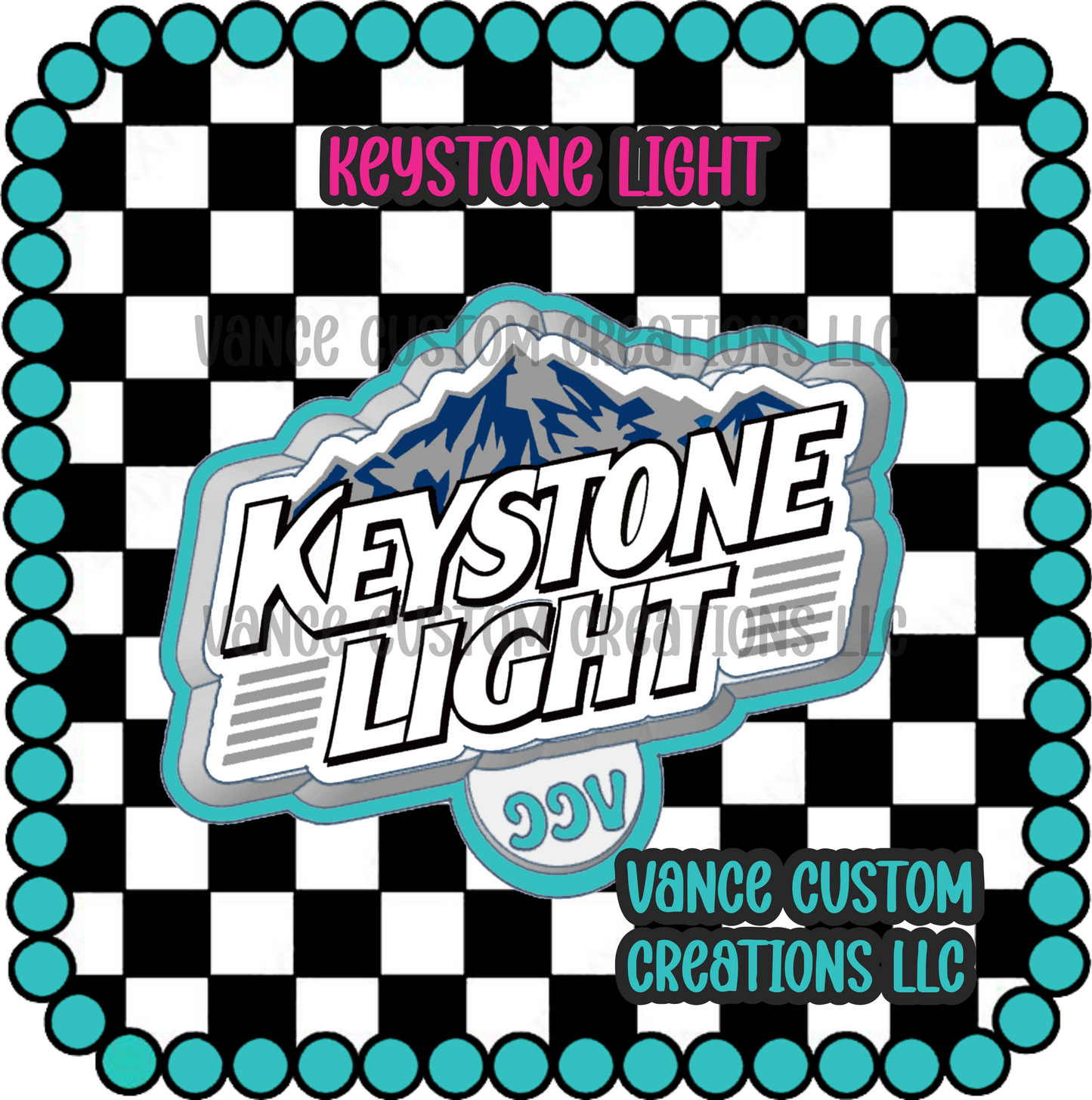 Keystone Light Freshie Mold