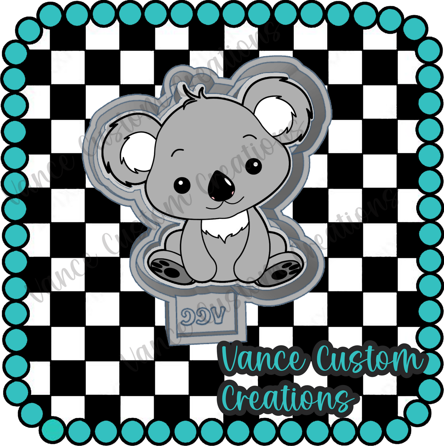 Koala Freshie Mold