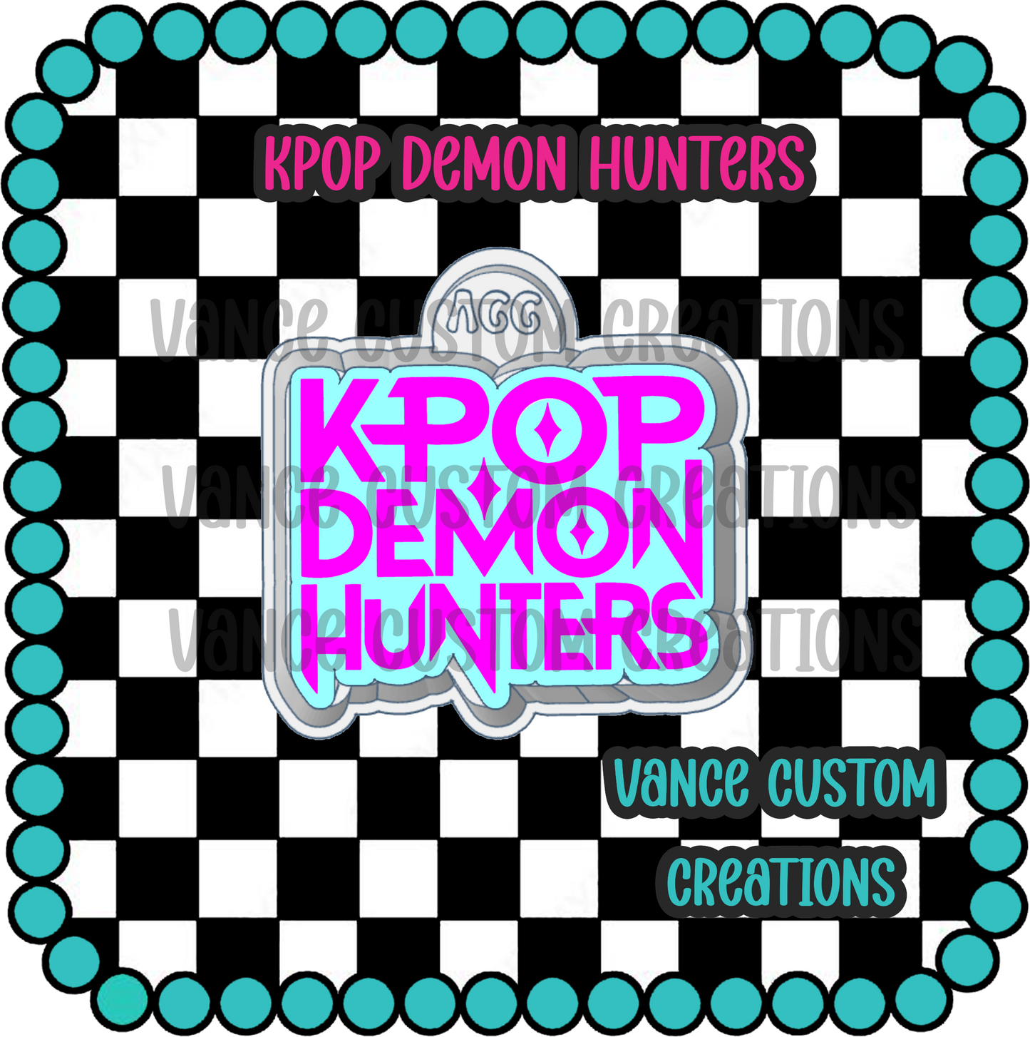 Kpop Demon Hunters Freshie Mold