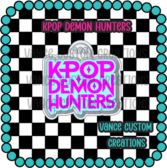 Kpop Demon Hunters Freshie Mold