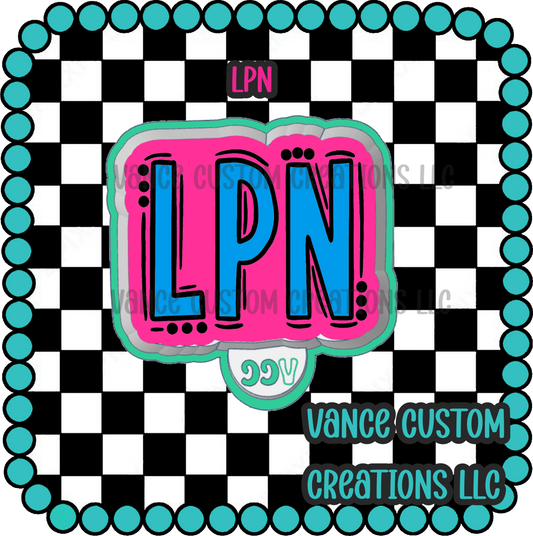 LPN Freshie Mold