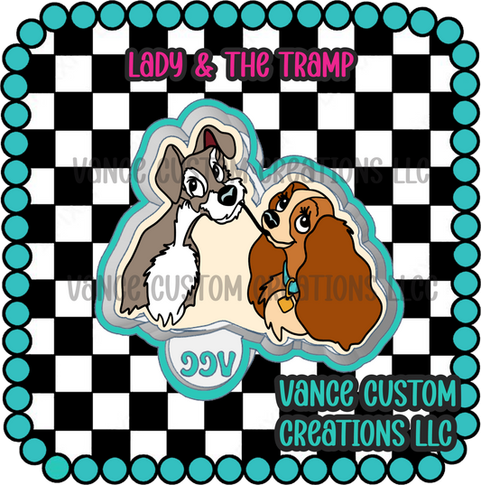 Lady and the Tramp Freshie Mold