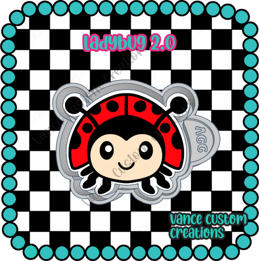 Ladybug 2.0 Freshie Mold
