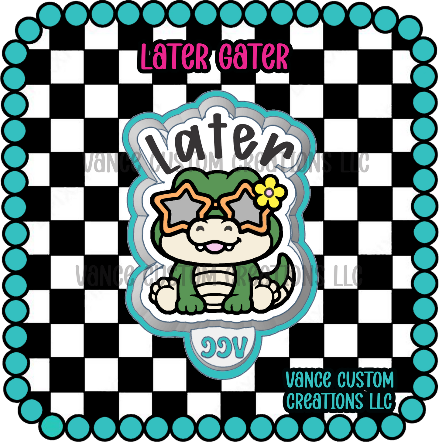 Later Gator Freshie Mold