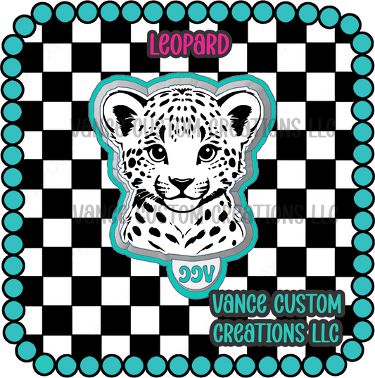 Leopard Freshie Mold