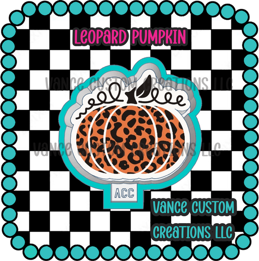 Leopard Pumpkin Freshie Mold