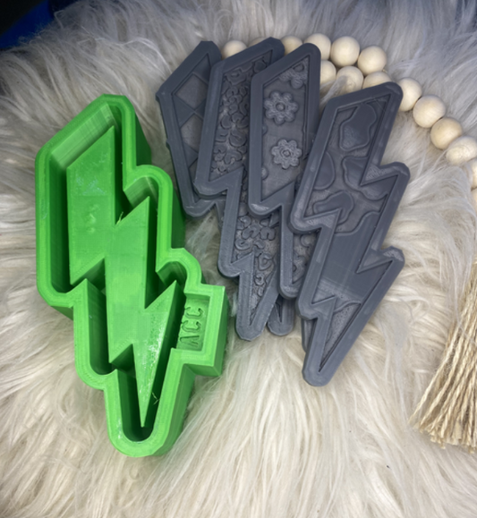 Lightning Bolt With Inserts
