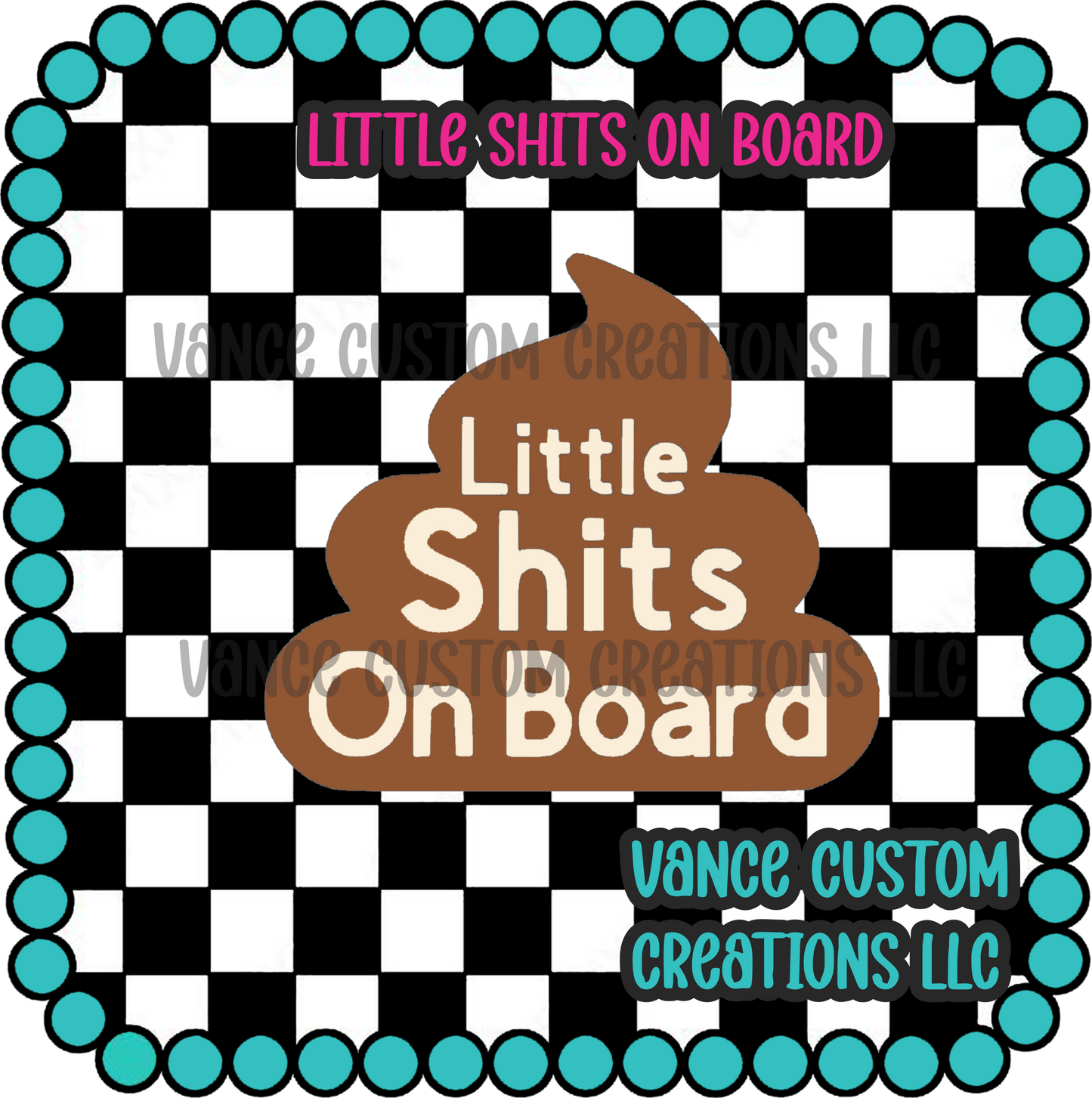 Little Shits Freshie Mold
