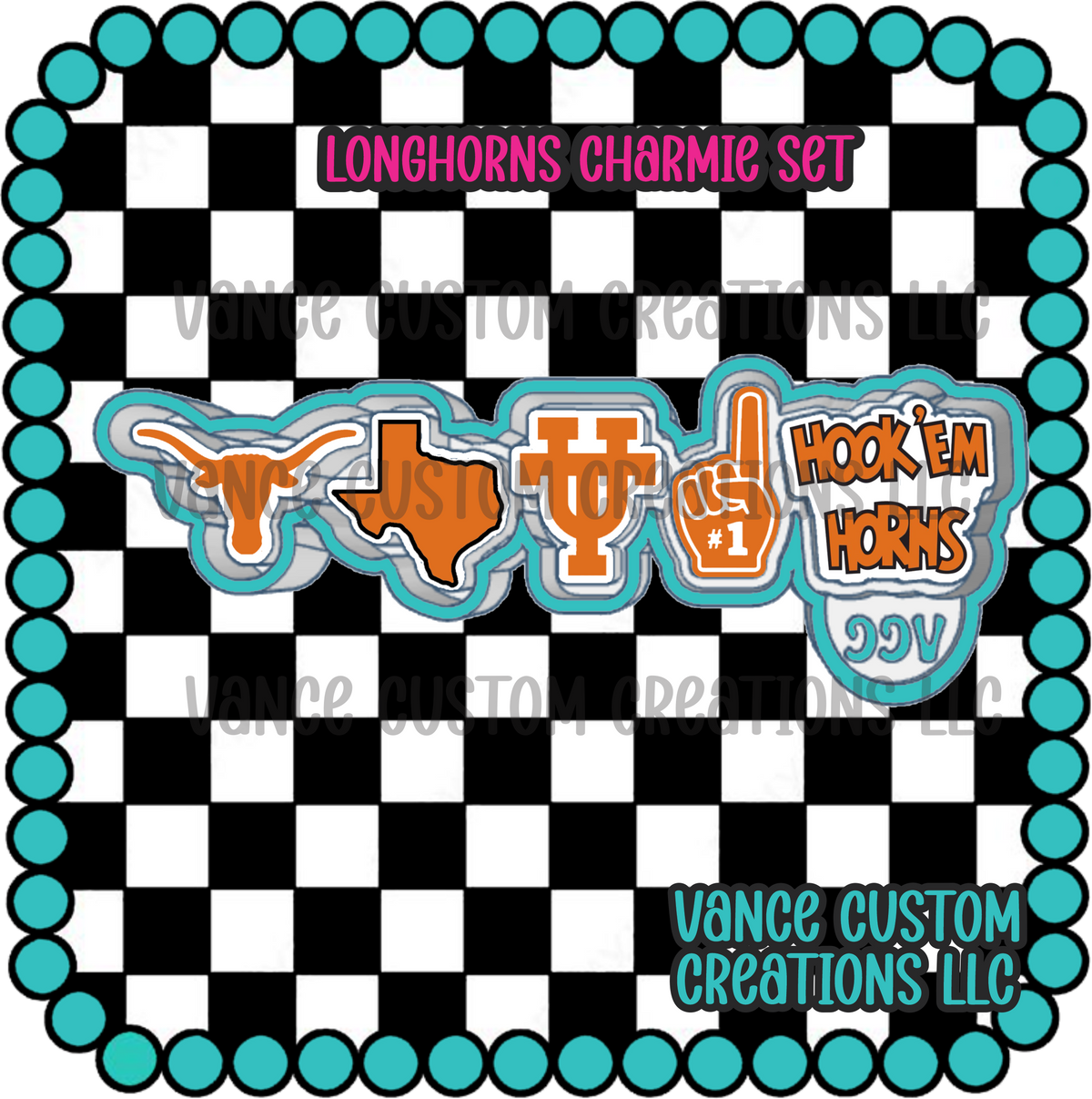 Longhorns Charmie Mold Set