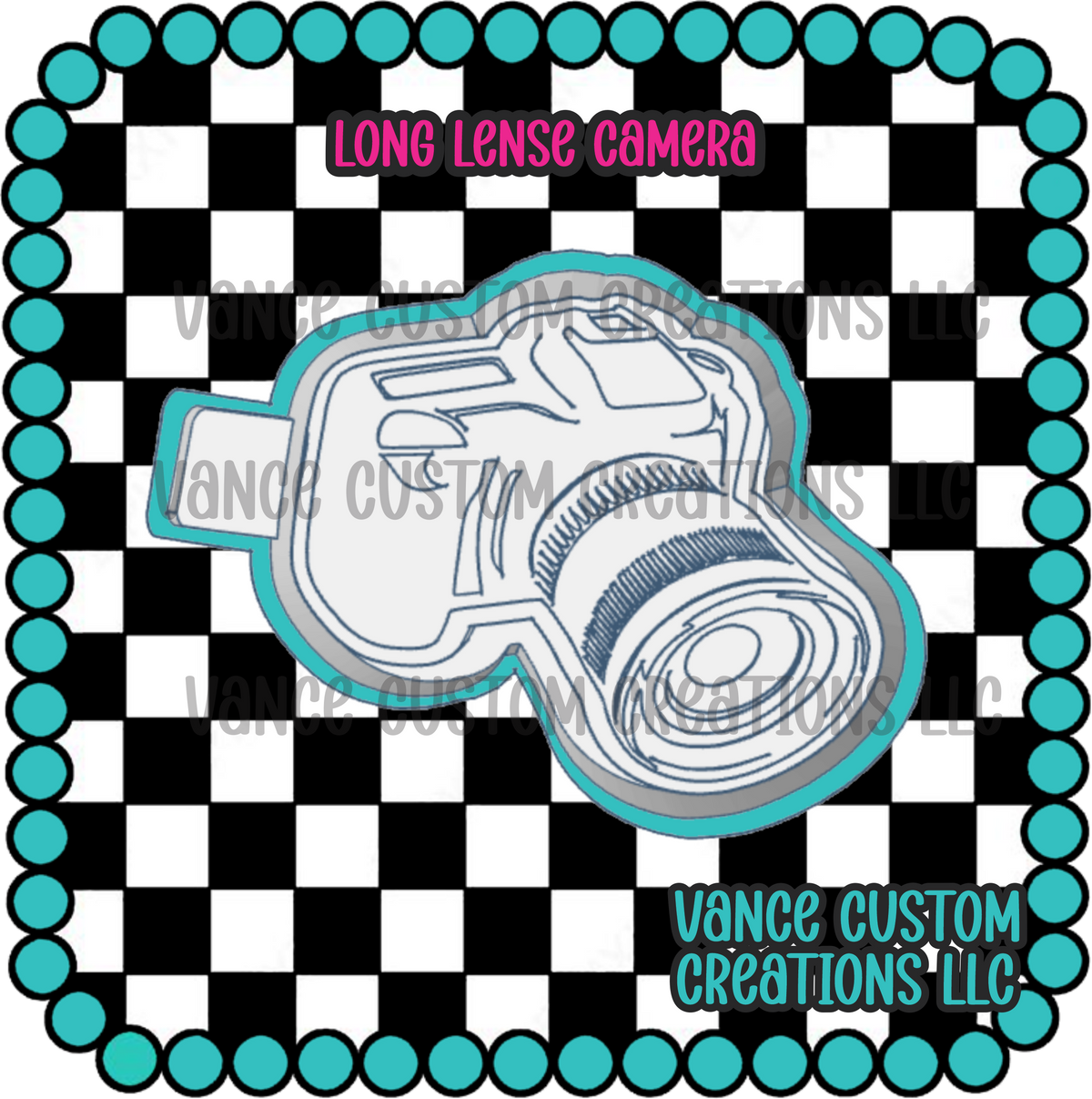 Long Lens Camera Freshie Mold