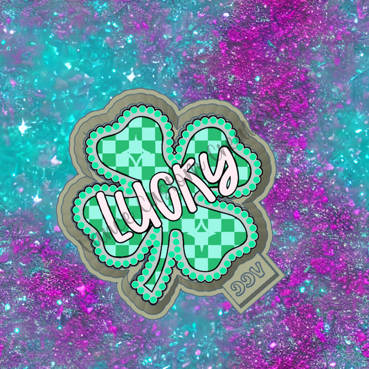 Lucky Shamrock Freshie Mold