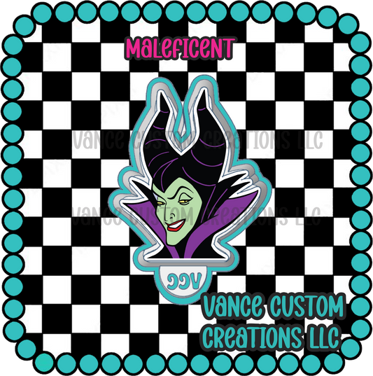 Maleficent Freshie Mold