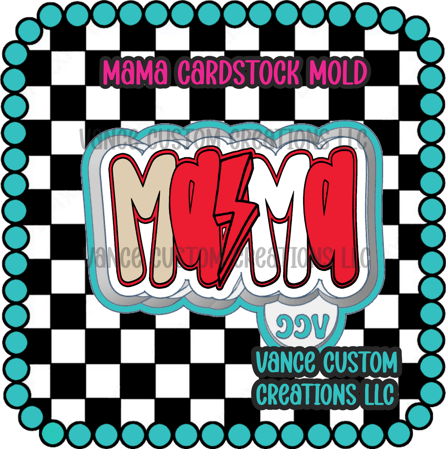 Mama Cardstock Freshie Mold