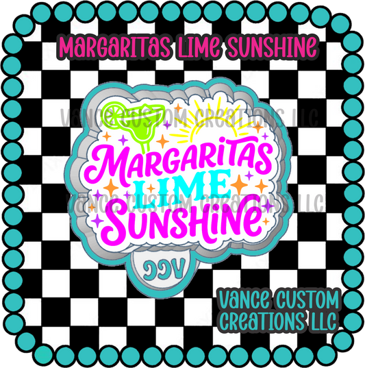 Margaritas Lime & Sunshine Freshie Mold