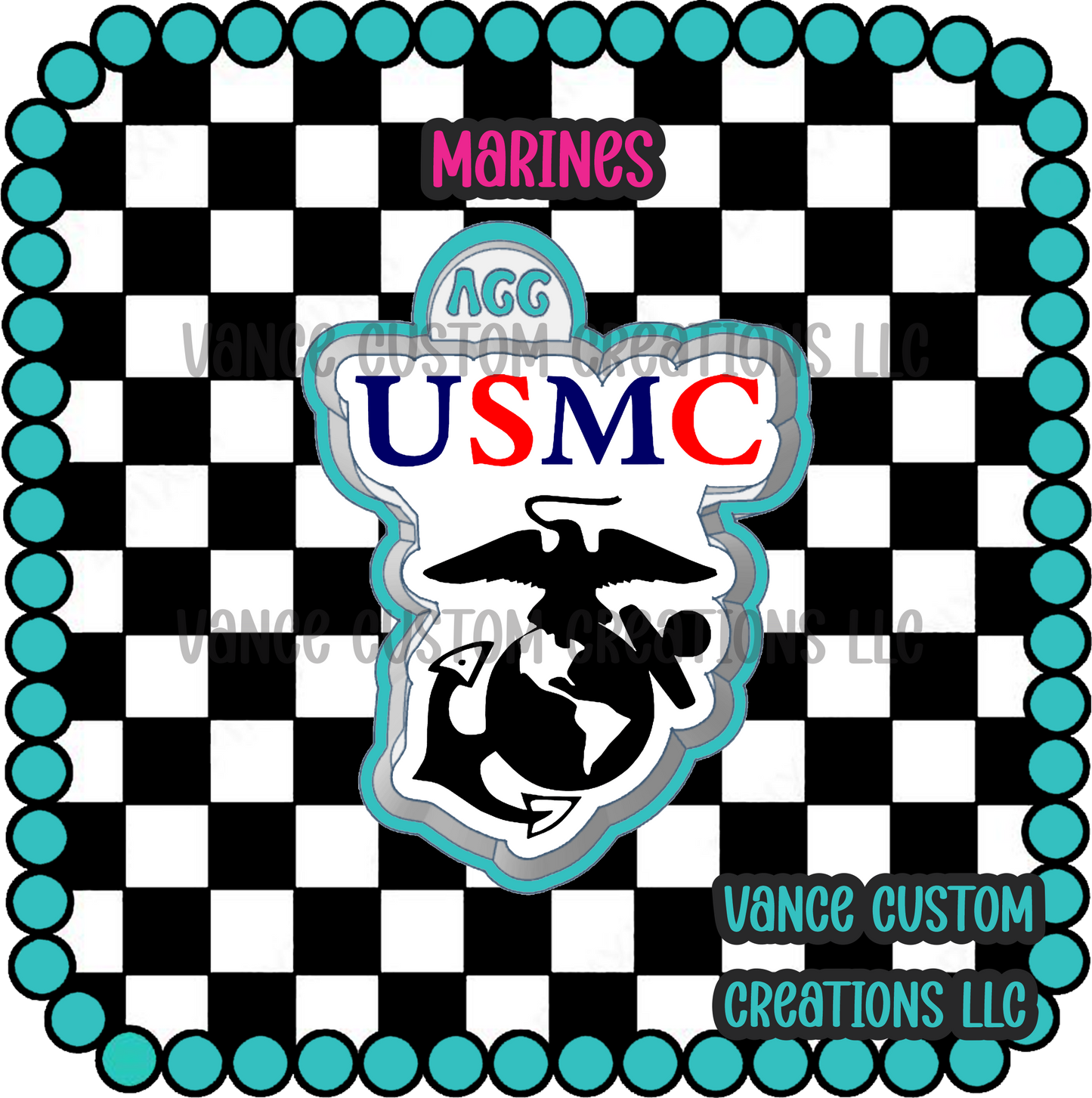 Marines Freshie Mold